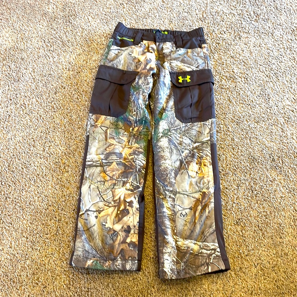 Under armour realtree cold gear pants med